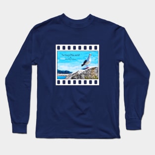 I'm King Of The World In Morro Bay California Long Sleeve T-Shirt